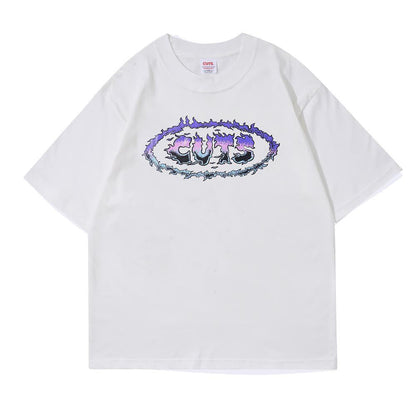 Potongan Putih | Big T Shirt Billie Eilish