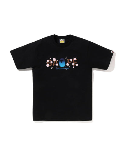 Moonface Logo Short Sleeve Tee Nav Streetwear Drip