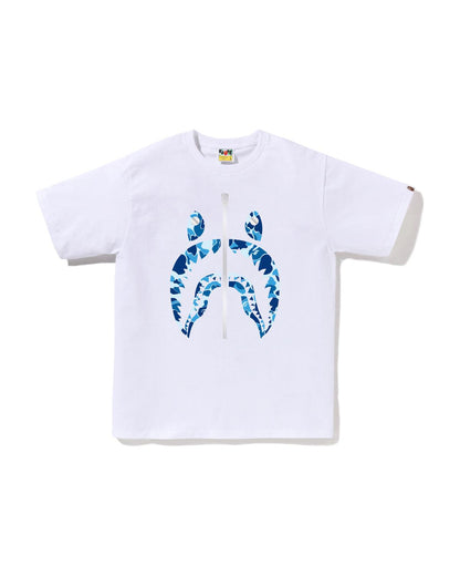 Abc Camo Shark Tee Oversized Design Streetwear