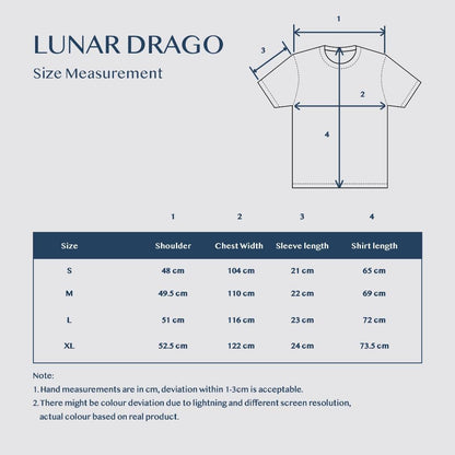 Drago Rider Hitam Oversized Unisex T-Shirt