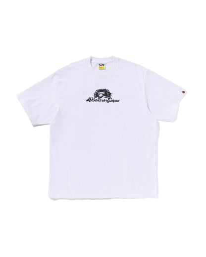 Moonface Urban Script Tee Bold Font Drip Shirt