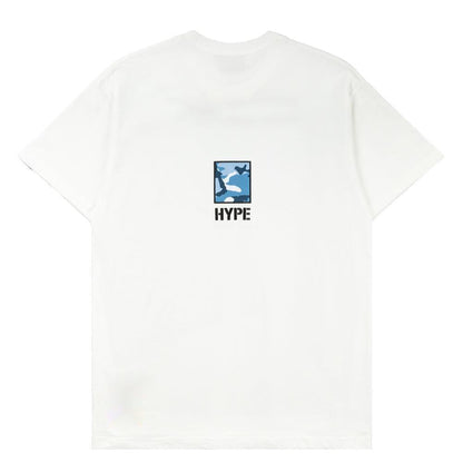 Hype Seasonal Logo Men's T-Shirt - Oversized Cotton