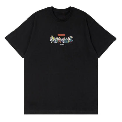 Hpye Unisex Casual T-Shirt With Seasonal Dice Print