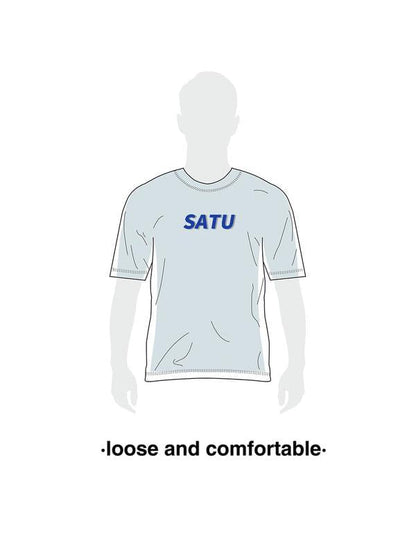 Moonface logo universe tee oversized streetwear tee baju rm 1 uniqlo plus size