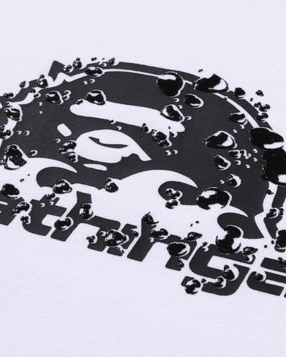 Moonface Urban Script Tee Bold Font Drip Shirt