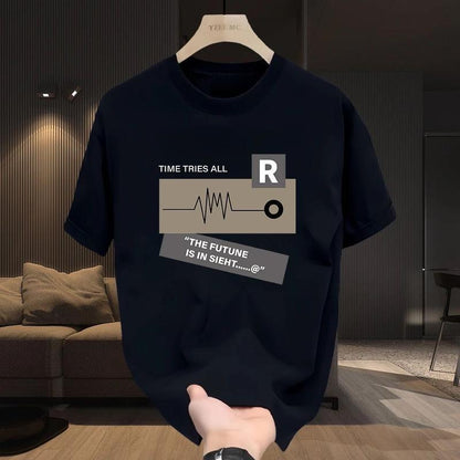 Classic Duo-Tone Sleek Comfort T-Shirt