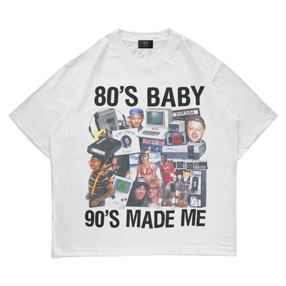 Megalast Baby 90¡¯s Mad Oversized T-Shirt