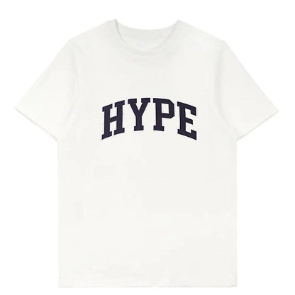 Hype Urban Fashion Oversized Cotton Letter Tee