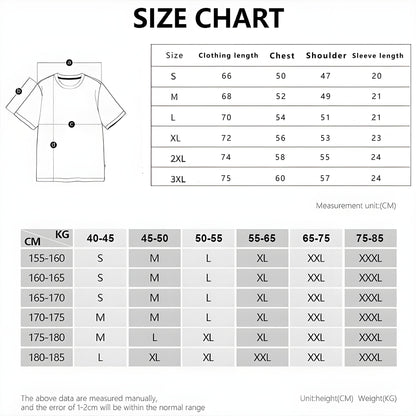 Short Sleeve T-Shirt, Versatile Fashion Brand, Unisex, Crew Neck, Loose and Casual, Trend, Ins Style, [COD] baju kelinci wanita corteiz uniqlo cropped shirt icon clothing