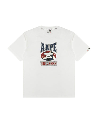Street Logo Print Tee Flannel Shirt Dude Nav