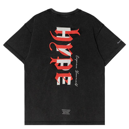 Hype Oxygen Graphic Mango Style Boxy Tee